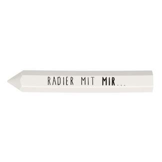 Radierstift "Radier mit mir" 