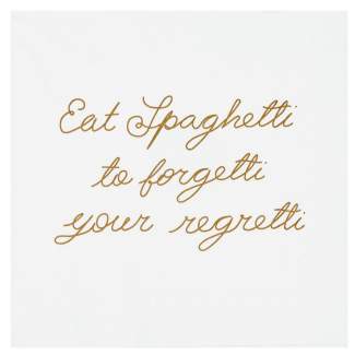 Serviette "Eat Spaghetti" 