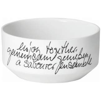 Häppchenweise. Schale "Enjoy together" 