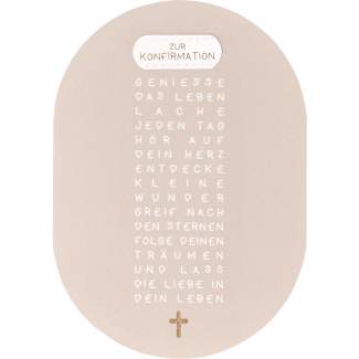 Glaubensfreude. Karte "Konfirmation" 