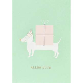 Geldgeschenke Karte "Alles Gute" 
