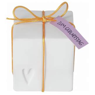 Geburtstag. LED Lichtbotschaft "Geschenk" 