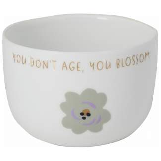Geburtstag. Geburtstagslicht "You don´t age, you blossom" 