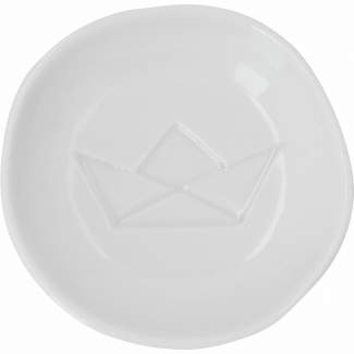 Glücksschälchen "Boot" "D.6cm H.1,5cm" 