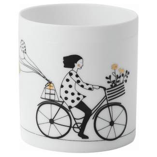Hobby. Teelichthalter "Radfahren" 