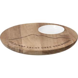 Bergluft. Brettchen "Die Sonne lacht" 