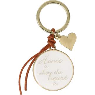 Kleiner Gruß. Schlüsselanhänger "Home is" 
