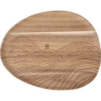 Bildergeschichten. Tablett "Fernweh" 