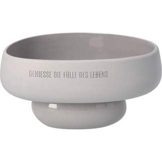 Naturelemente. Schale "Genieße die Fülle des Lebens" 