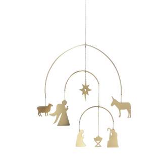 Weihnachtsmobile "Krippe Tiere" 