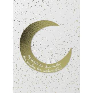 Nachthimmel Karte "Zauber der Weihnacht" 