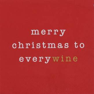 Cocktailservietten "Merry Christmas to..." 