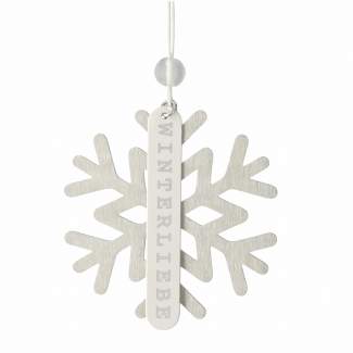 Eisblumen. Anhänger "Winterliebe" 