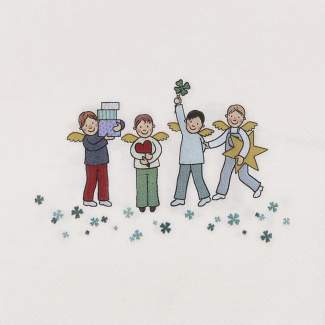 Cocktailservietten. Himmlische Brüder "New Edition 2" 