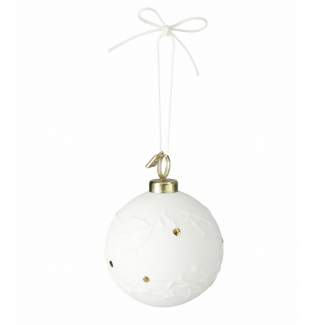 Christbaumkugel. Winterkugel "Mistelzweig" 