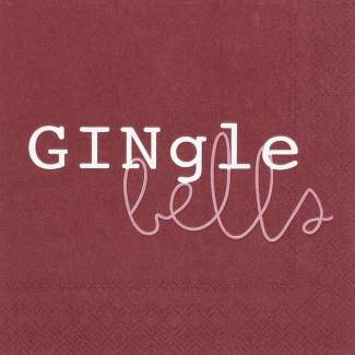 Cocktailservietten "Gingle Bells" 