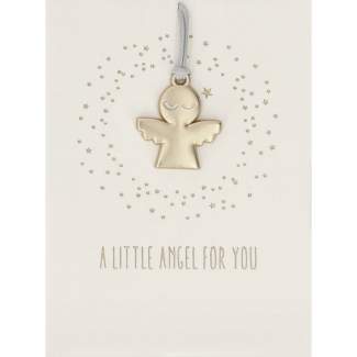 Mini-Ornament Karte "Engel" 