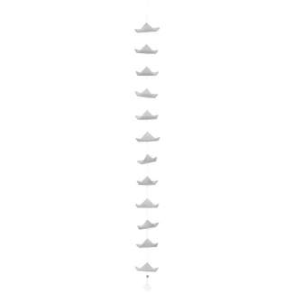 Meeresrauschen. Schiffchenkette "Origami Boote" 