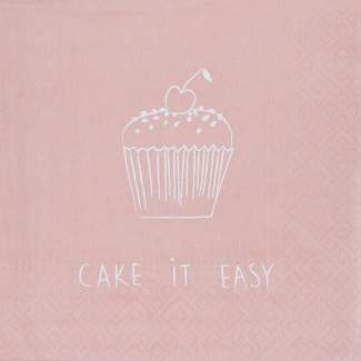 Serviette "Cake it easy" 