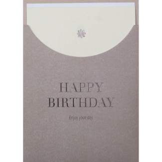 Schuberkarte "Happy Birthday" 