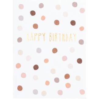 Minikarten "Happy Birthday" 