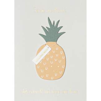 Früchtchen Karte "Sei wie eine Ananas" 