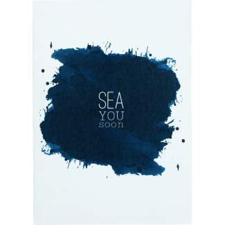 Meer als Worte. Meerkarte "Sea you soon" 