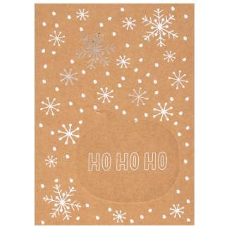 Sprechblasenpostkarte "Ho Ho Ho" 