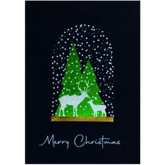 Cloche Karte "Merry Christmas" 
