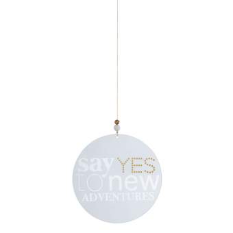 Glaspoesie "Say yes to new adventures" 