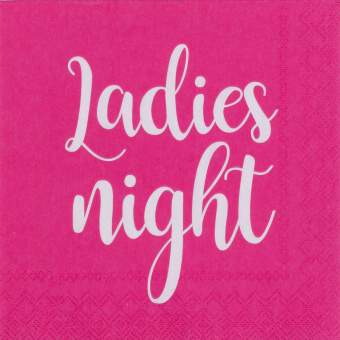Cocktailservietten "Ladies night" 