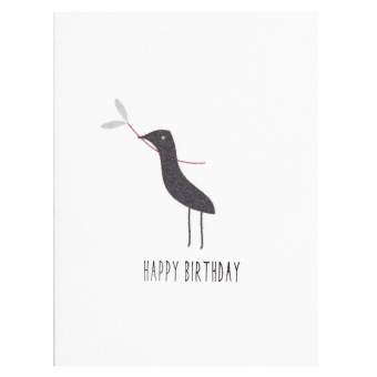 Minikarte. Geburtstag "Happy Birthday" 