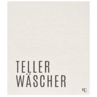 Schöne Worte. Schwammtuch "Tellerwäscher" "2er Set" 