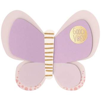 Kleiner Gruß. Schmetterling Clip "Good vibes" 