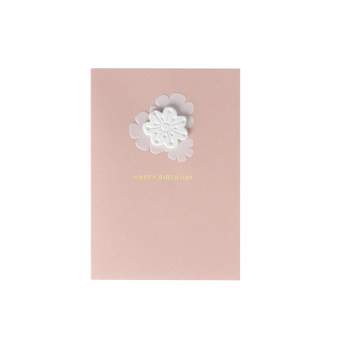 Porzellankarte "Happy Birthday" 