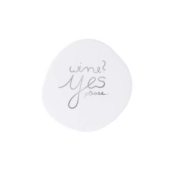 Hochzeit. Untersetzer 6er Set "Love & Wine" 