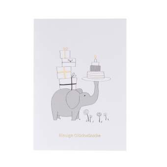 Glücksgeschichte Karte "Riesige Glückwünsche" 