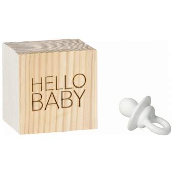 Geburt. Glückskästchen "Hello Baby" 