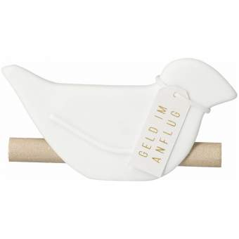 Kleine Aufmerksamkeit. Vogel "Geld im Anflug" 