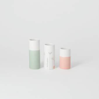 Minivasen "Frühlingsfarben 3er Set" 