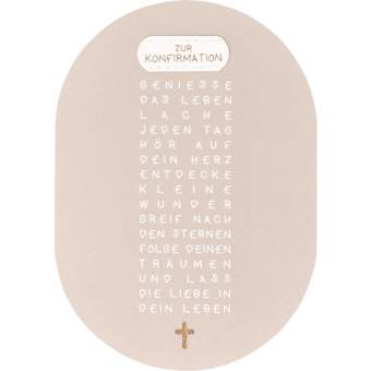 Glaubensfreude. Karte "Konfirmation" 