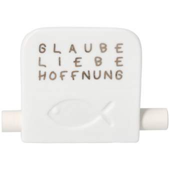 Glaubensfreude. Kleine Aufmerksamkeit "Glaube Liebe ..." 