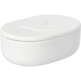 Glaubensfreude. Porzellandose "Taube" 