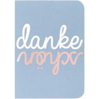 Kopfstandkarte "danke schön" 