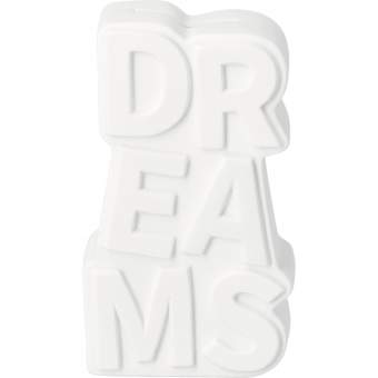 Wortstücke. Spardose "Dreams" 