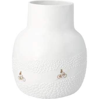 Bildergeschichten. Vase "Fahrt durchs Blumenfeld" 