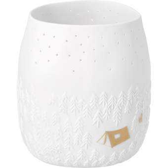 Bildergeschichten Fernweh. Teelichthalter "Sternenklare Nacht" 