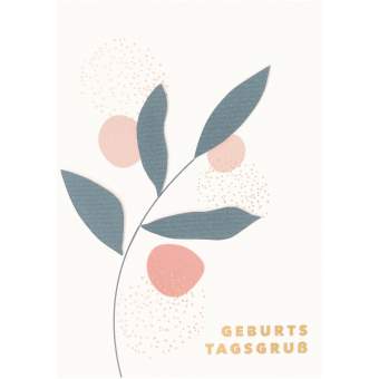Geburtstagsgrußkarte "Geburtstagsgruß" 