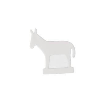 Lichtobjekt rund Krippe Stecker "Esel" 7,5x7,5cm" 