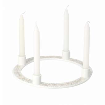 Kerzenkranz "Goldene Punkte" 